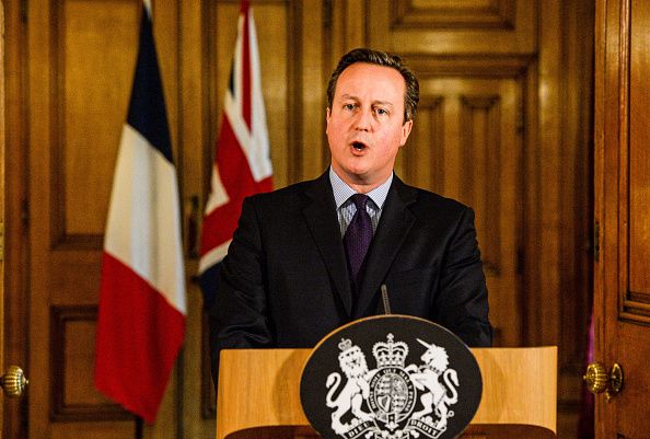 British Prime Minister David Cameron