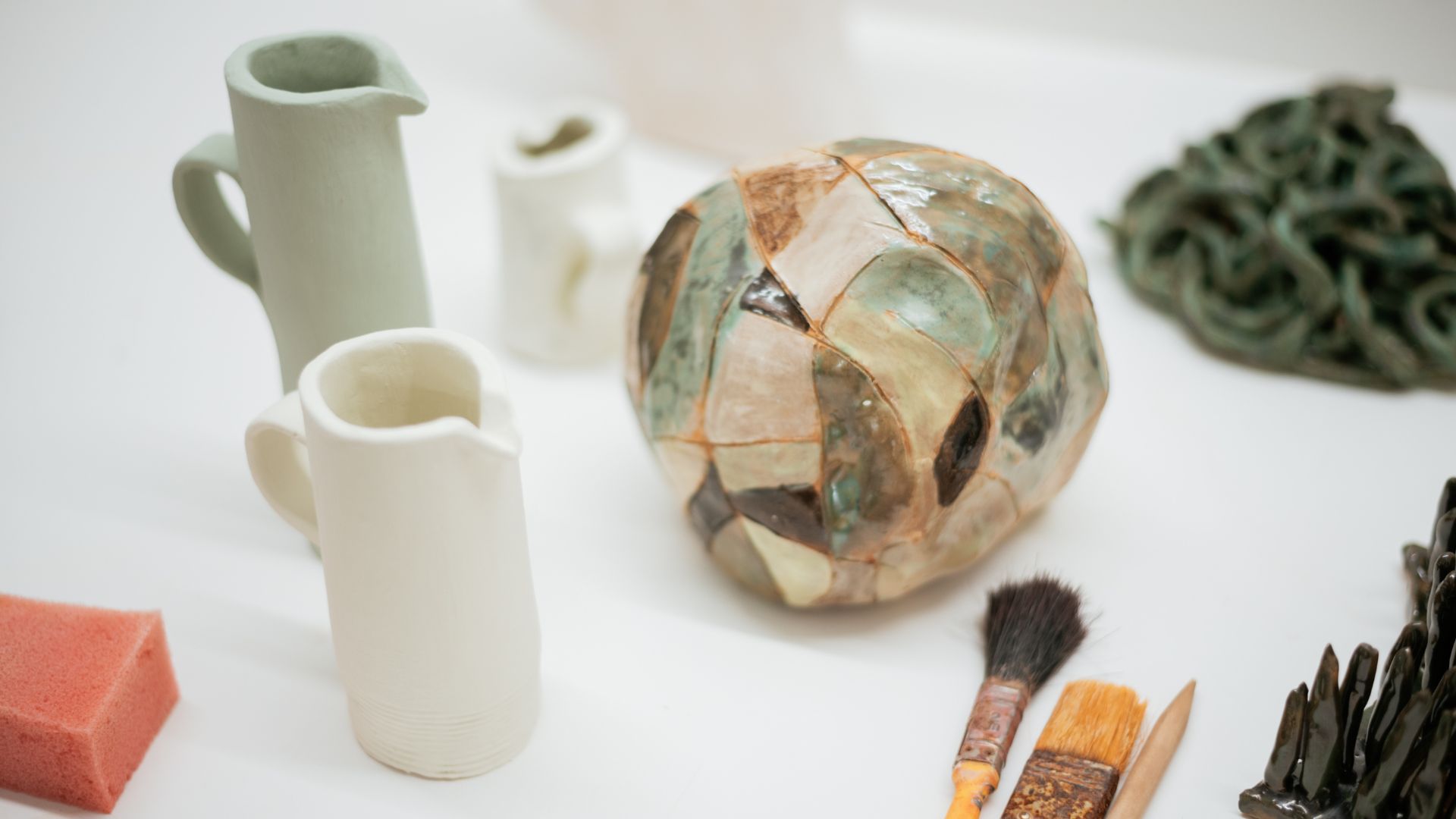 An artwork by Fine Art Masters student Judith Potter, age 79