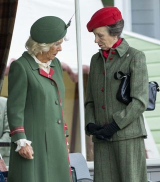 Camilla and Princess Anne's coordinated outfits delighted fans