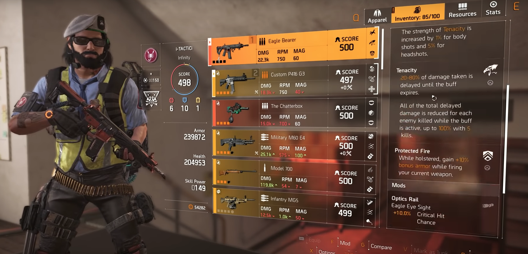 Division 2 Eagle Bearer guide How to get the Exotic Assault Rifle
