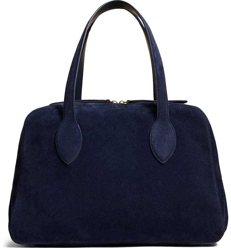 Medium Maeve Suede Satchel