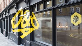 Design offices: D&AD mural outside