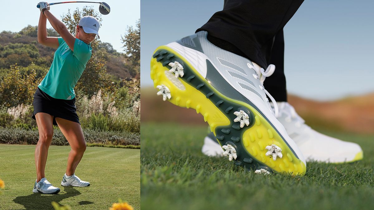 New Adidas ZG21 spiked golf shoes provide lightweight comfort and ...