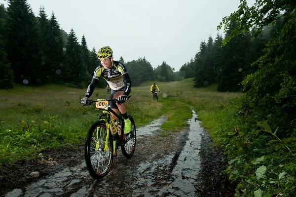 Kristian Hynek out on course