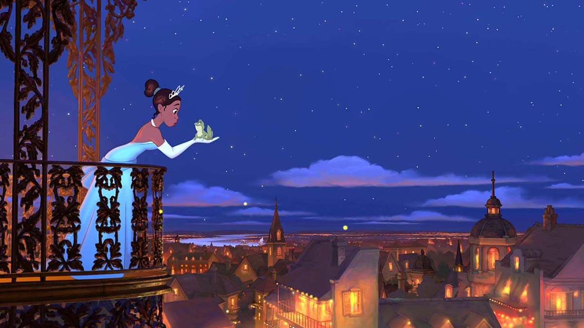 Tiana from The Princess and the Frog