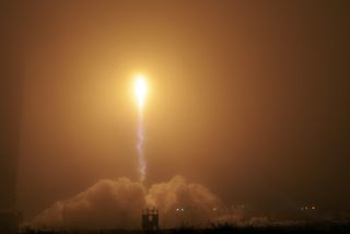 NASA's Mars Interior Exploration using Seismic Investigations (InSight) mission lifts off on an Atlas V rocket from Vandenberg Air Force Base in California on May 5, 2018.