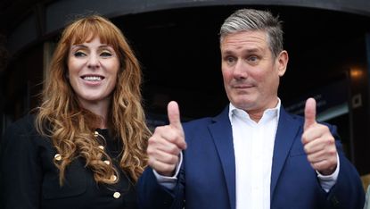 Angela Rayner and Keir Starmer