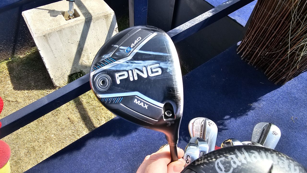 A Ping G440 Max fairway wood