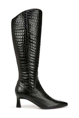 Naturalizer Deesha Pointed Toe Knee High Kitten Heel Boot