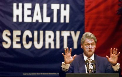 Bill Clinton talks health in 1996