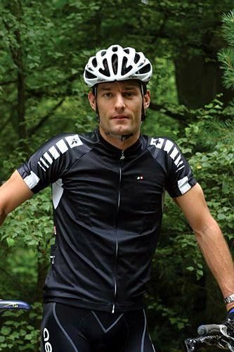 A trim and taut looking Mark Webber