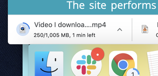 how to download vimeo videos - download in progress