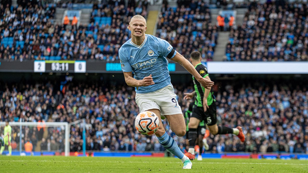 Erling Haaland at Manchester City