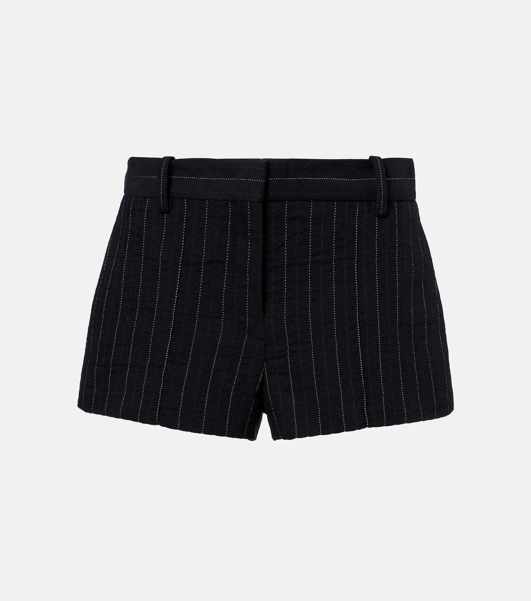 Isabel Marant, Melody Pinstripe Cotton and Wool Shorts