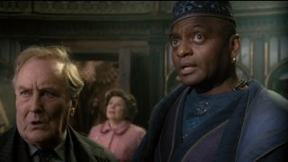 The Minister of Magic and Kingsley Shacklebolt in Harry Potter and the Order of the Phoenix