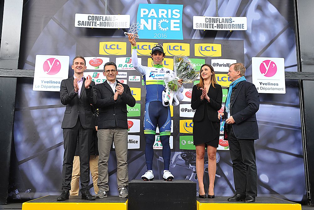 Michael Matthews (Orica-GreenEdge) won the prologue in Paris-Nice