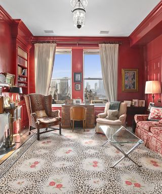 Jean Kennedy Smith’s house - Library of Jean Kennedy Smith’s NY home