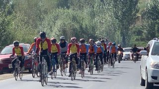 Women riding in Afghanistan