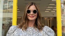 Trinny Woodall opens pop up store in time for Chelsea in Bloom 2024 with the theme "Floral Feasts” on May 20, 2024 in London, England. 