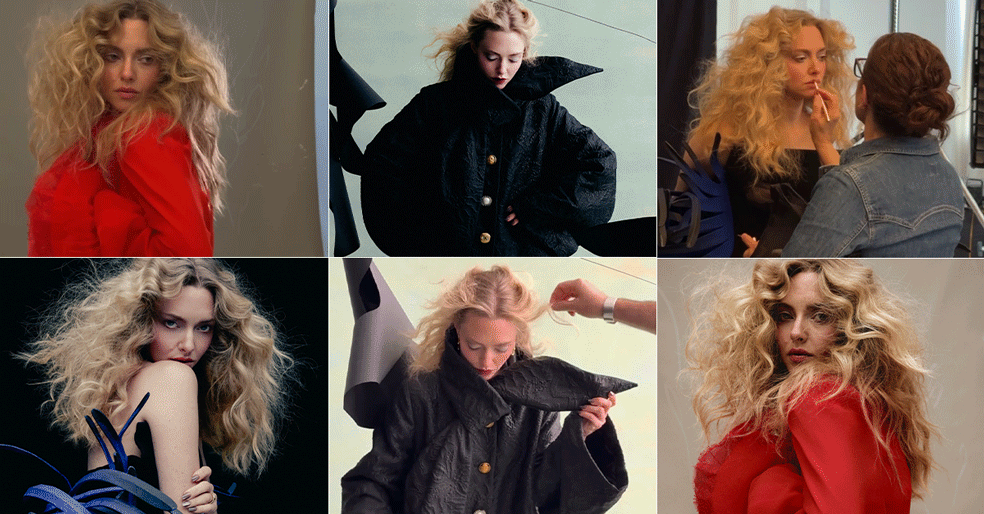 Every Beauty Detail Behind Amanda Seyfried's "Romantic" and "Poetic" Cover Shoot