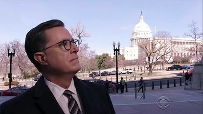 Stephen Colbert goes to Washington