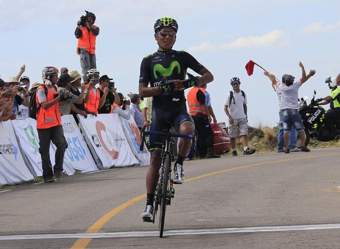 Nairo Quintana (Movistar) wins stage 4 of Tour de San Luis