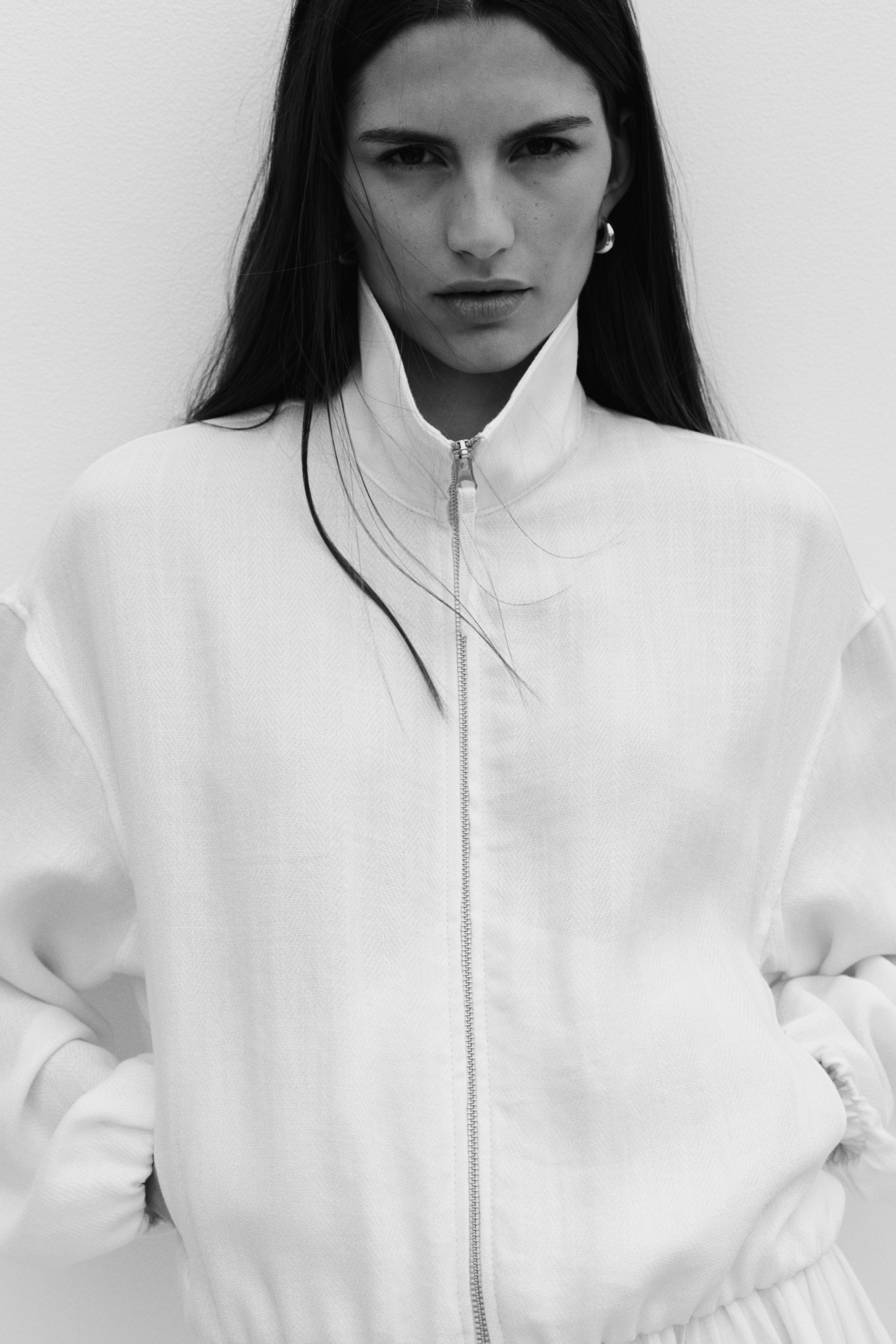 Bubble-Hem Jacket