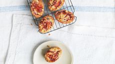 Plum and macadamia header