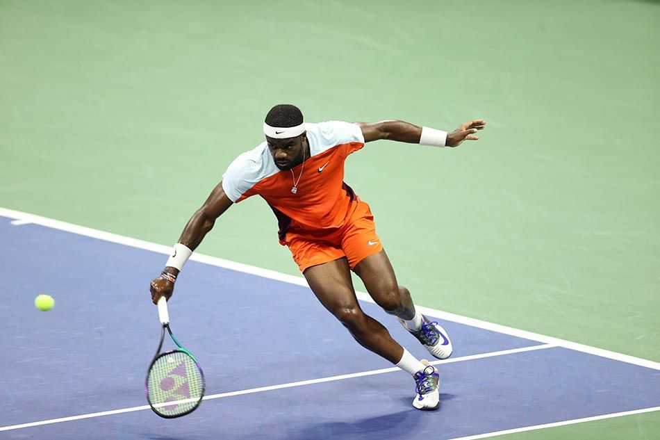 Frances Tiafoe in 2022 U.S. Open semifinals