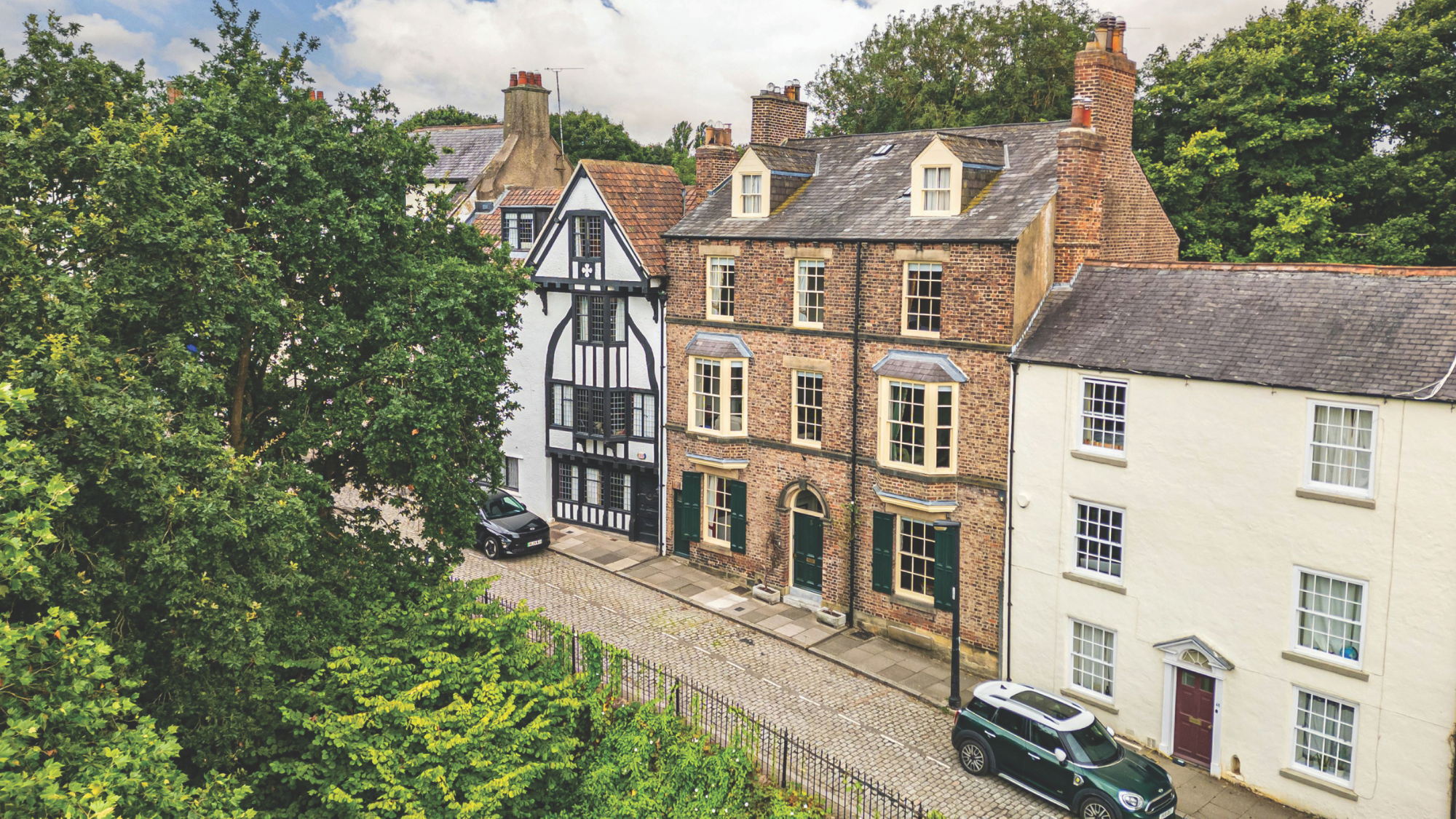 Georgian townhouse on South Street, Durham.