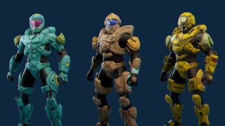 Three new flavours of Master Chief.