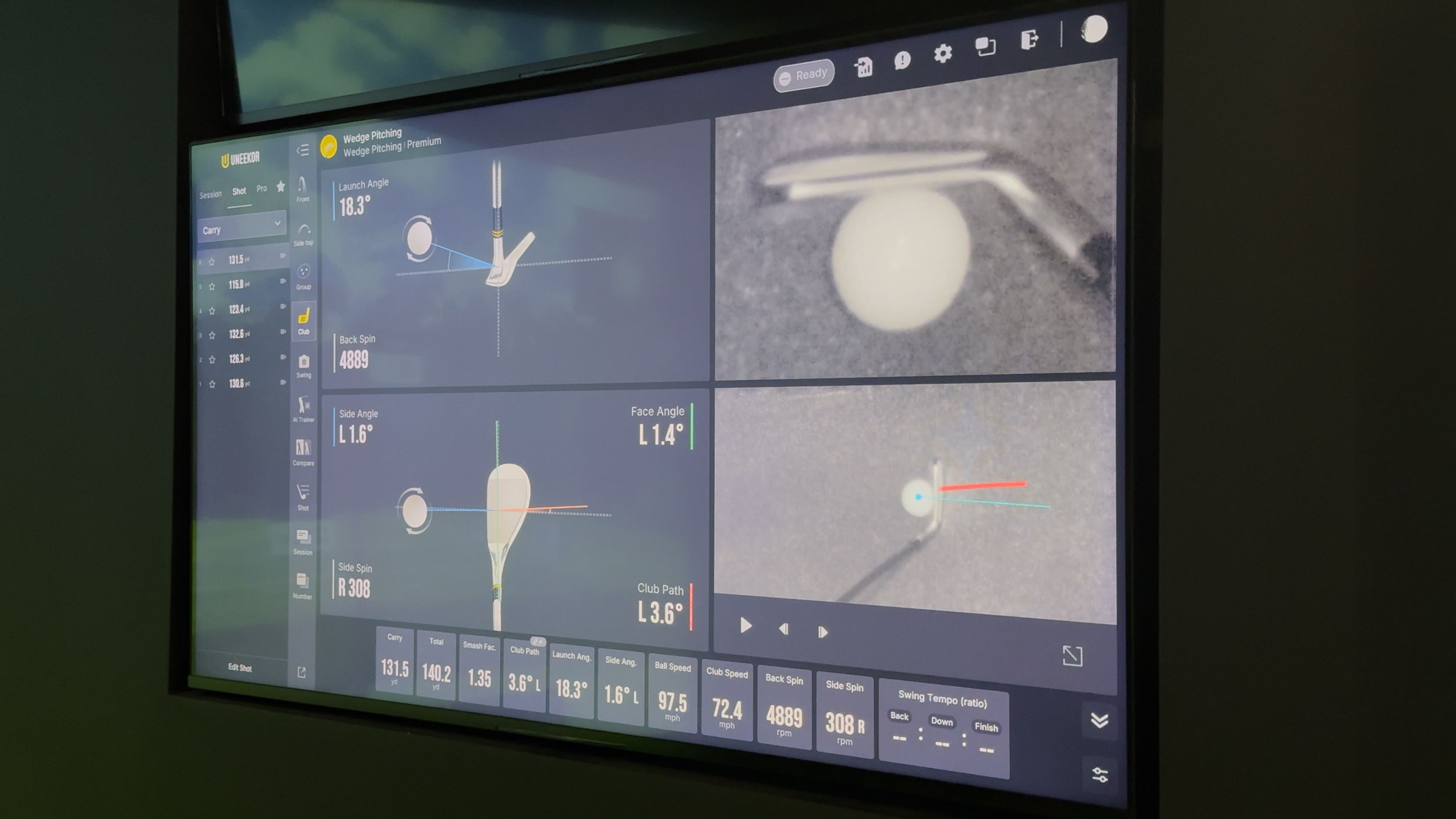 Uneekor Eye XR launch monitor