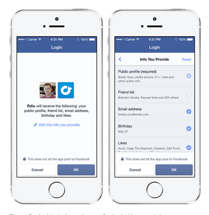 You can soon access apps on Facebook without handing over any personal information