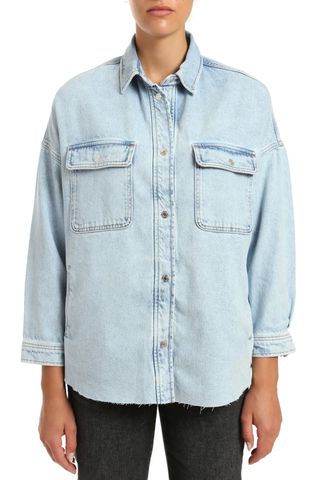 Mavi Jeans Tamara Oversize Cotton Denim Shirt