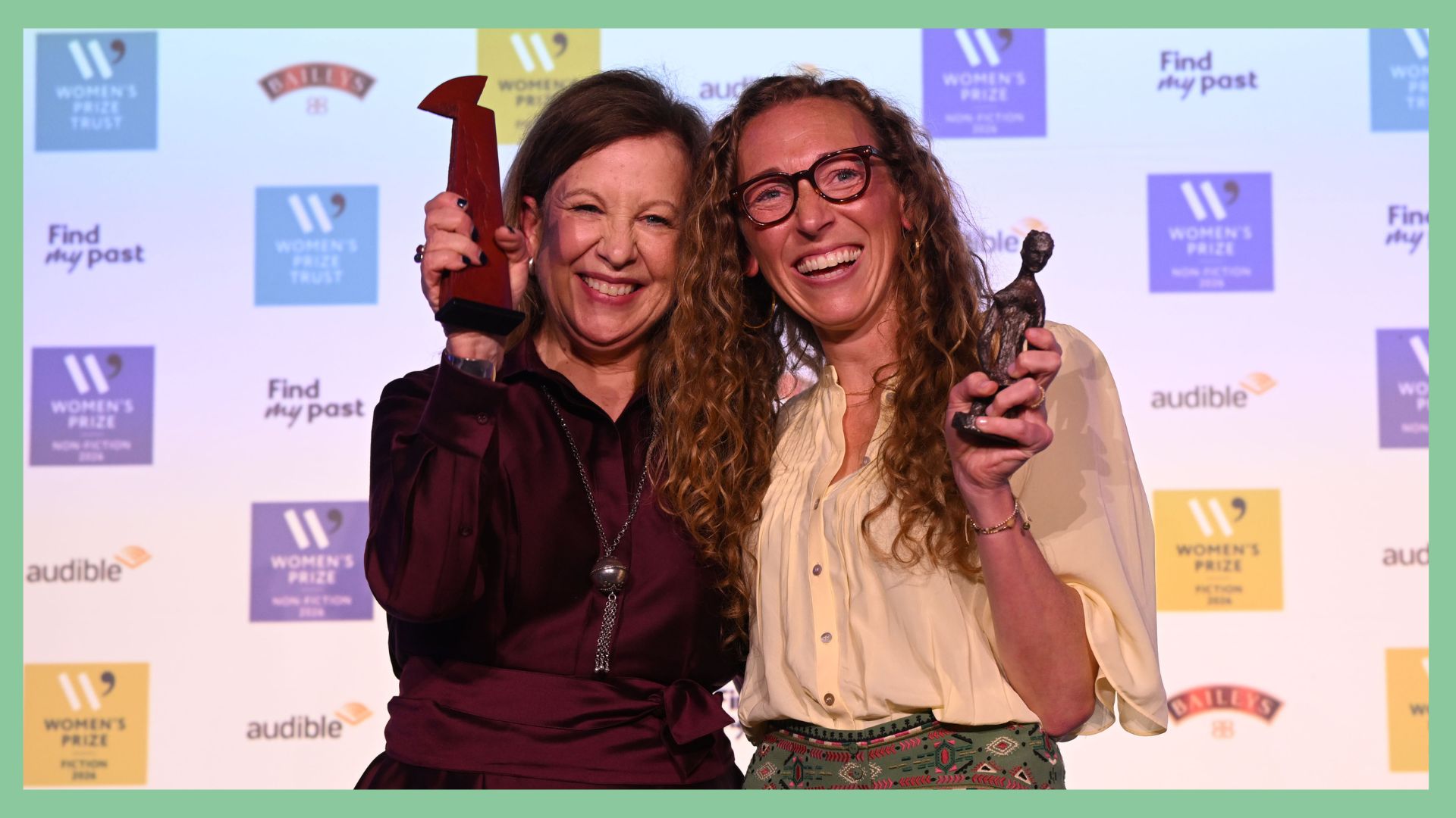 Virginia Evans &amp;amp; Lyse Doucet at the 2026 Women's Prize Trust Summer Party_Matt Crossick for PA Media (1)
