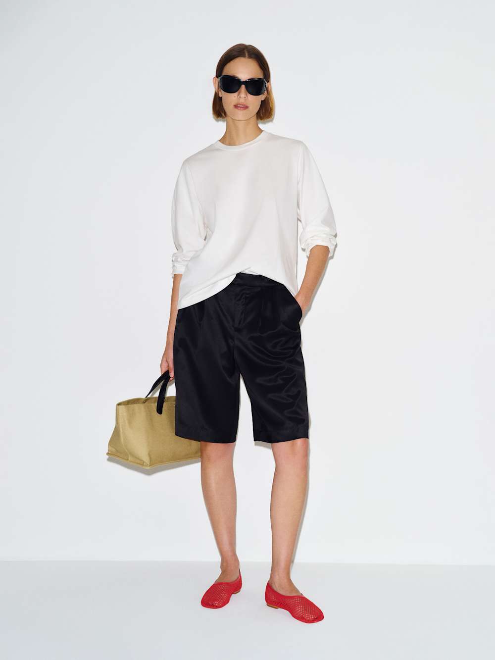 Asher Oversized Long Sleeve Tee