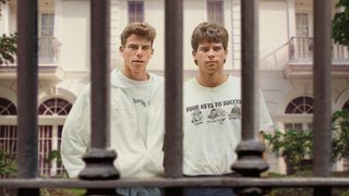 Lyle and Erik Menendez, cover for Netflix's "The Menendez Brothers" documentary