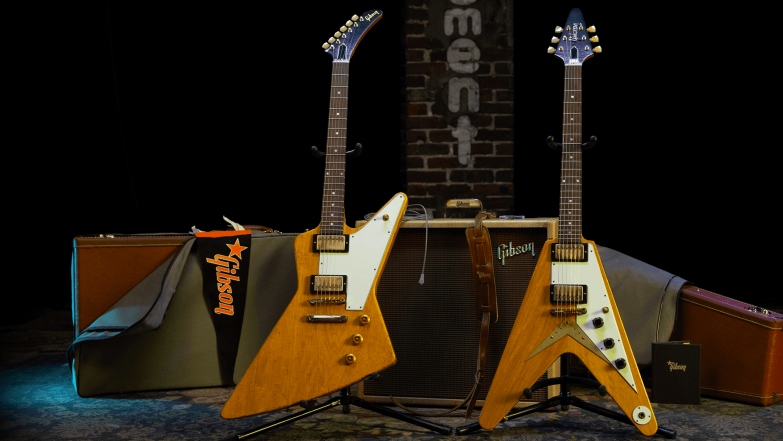 Gibson Releases 'Holy Grail' 1958 Flying V and Explorer Clones 