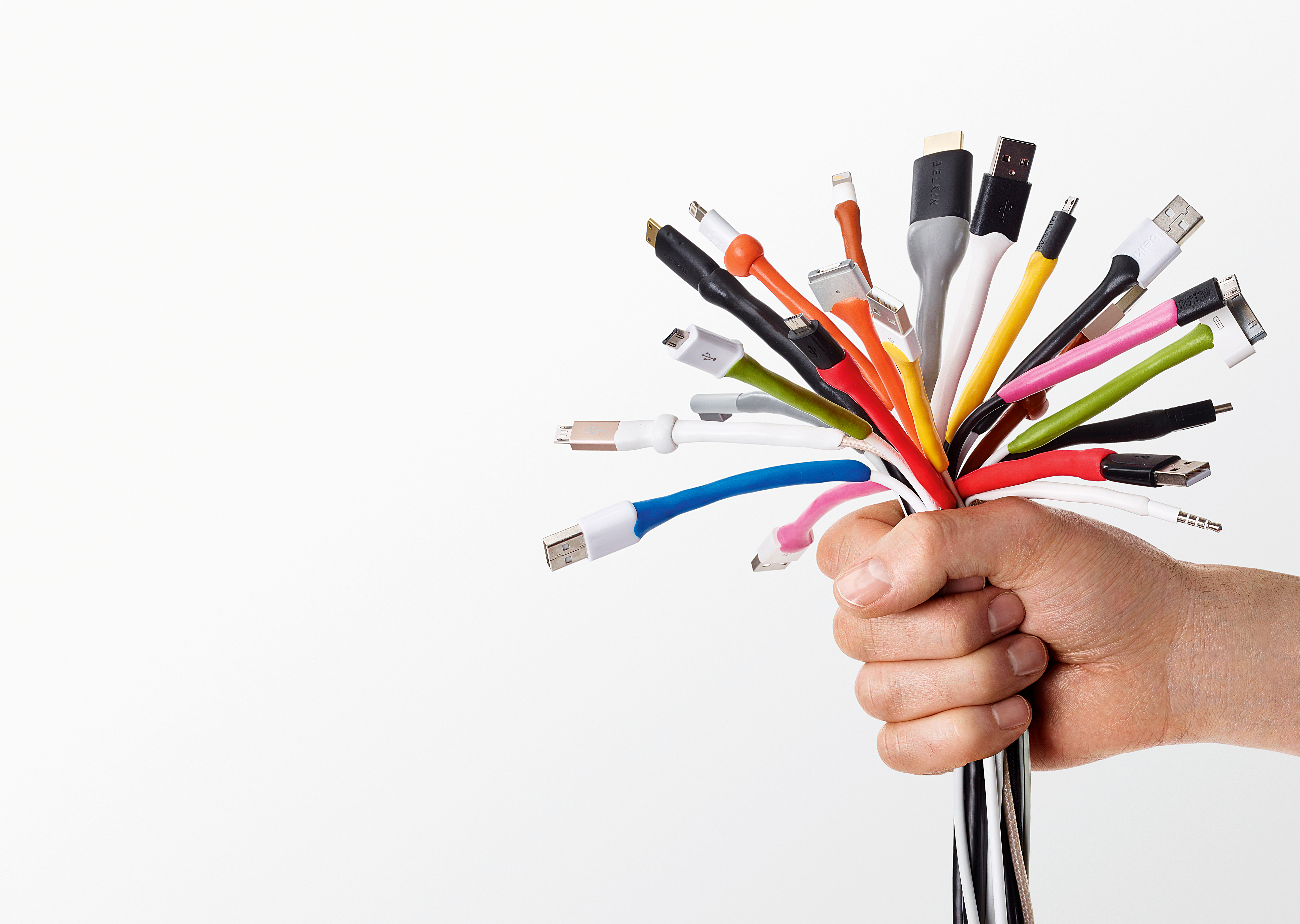 Tame unruly tech with this maliable glue