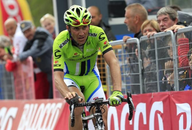 Ivan Basso faded at the end, but still beat the bunch