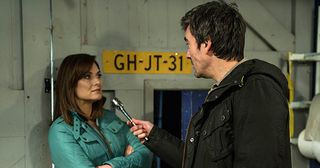 Defeated, Chrissie White pleads with Cain Dingle to leave Lachlan White alone if she signs over the garage. Chrissie signs it all away but is later shocked by Lachlan’s confession in Emmerdale