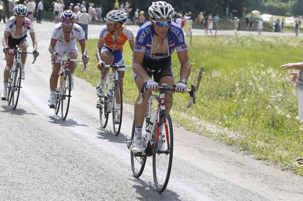 Sylvain Chavanel (Quick Step) launches his race-winning move.