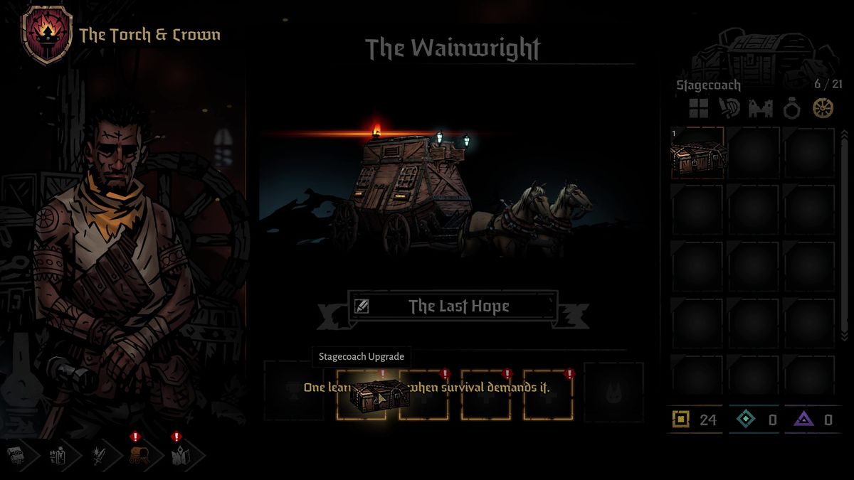 Darkest Dungeon 2 Storage Trunks and inventory