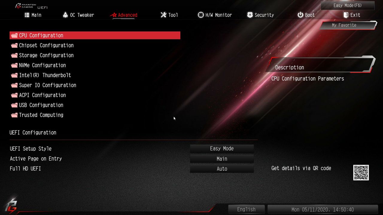 ASRock Z490 PG Velocita