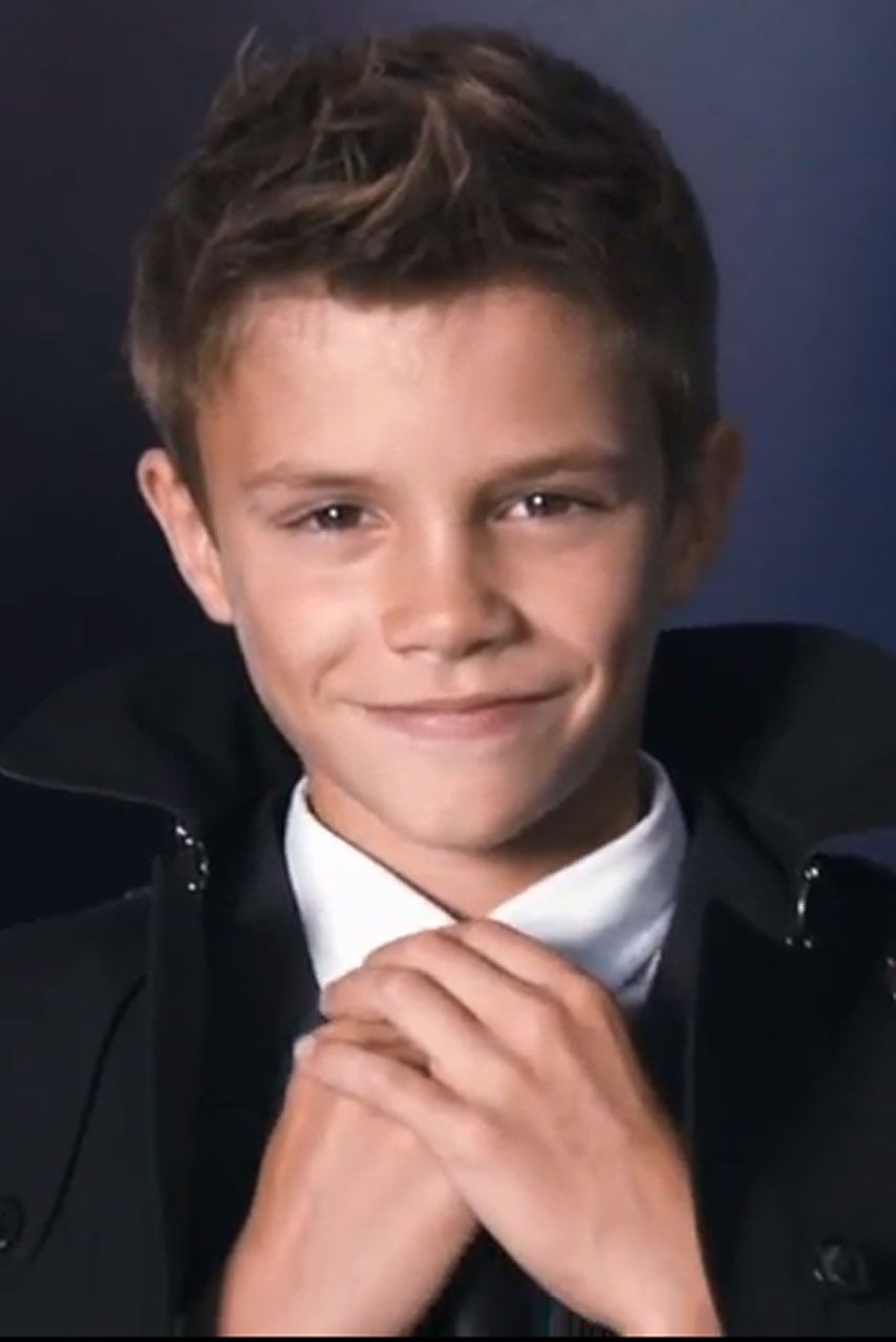 Romeo Beckham Burberry