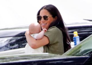 Prince Archie and Meghan Markle