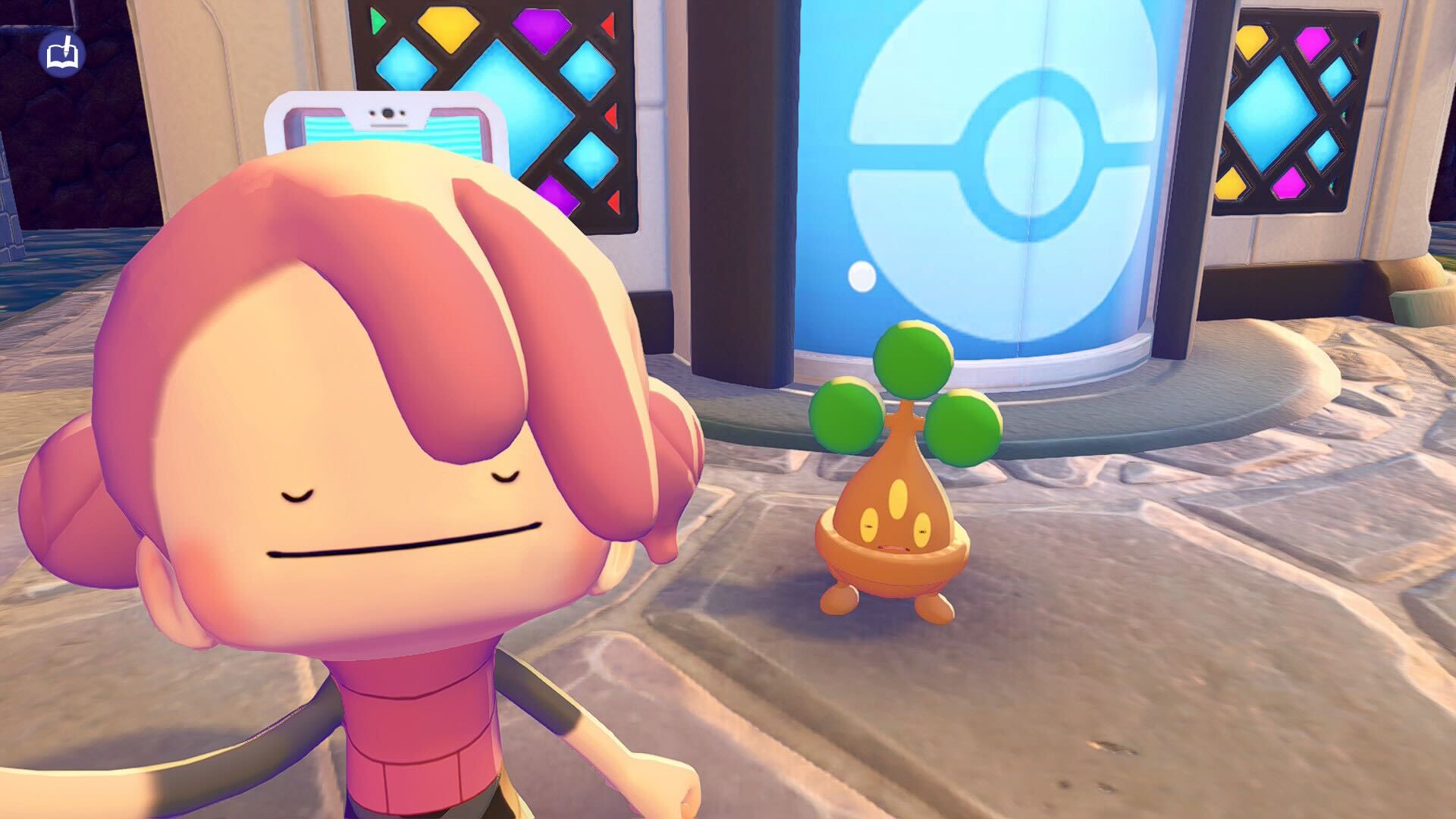 Bonsley and Ditto in Pokemon Pokopia