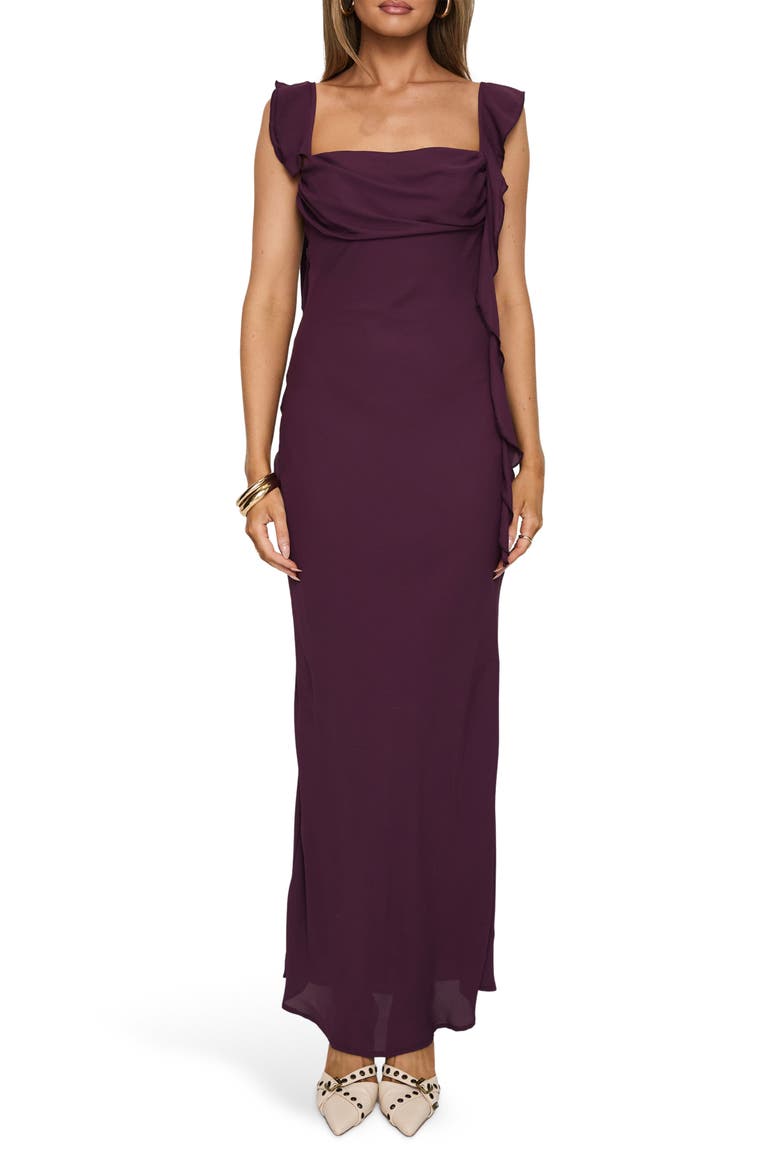 Lanai Ruffle Sleeveless Maxi Dress