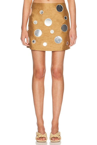 Sequin Mini Skirt
