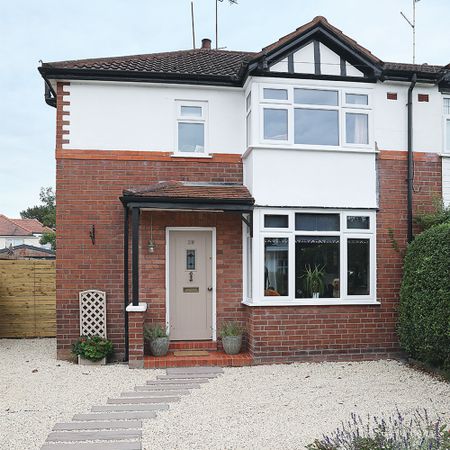 exterior of three bed semi house